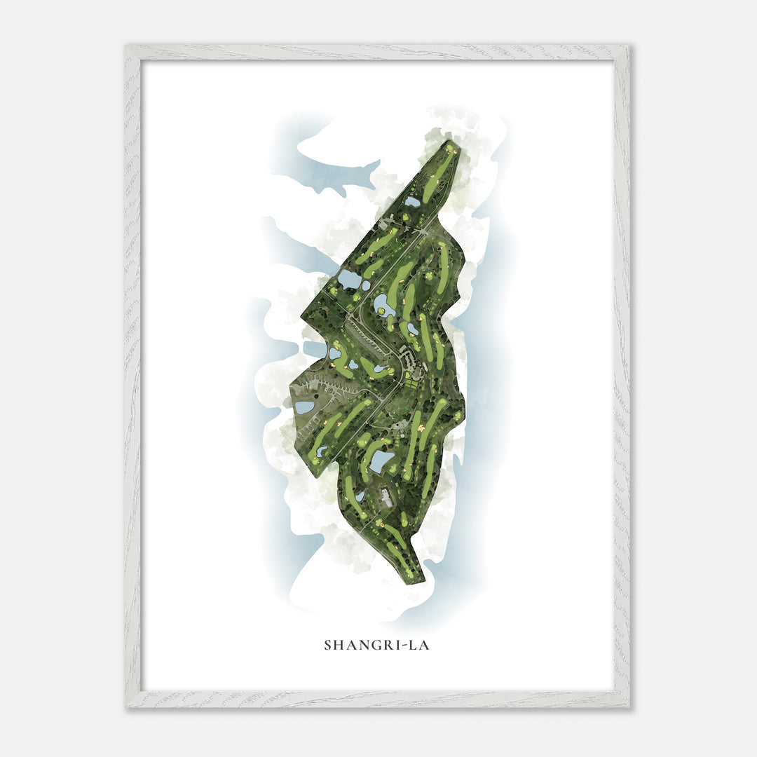 Print of Shangri-La Classic Map