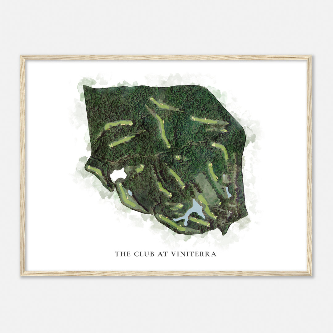 Print of The Club At Viniterra Classic Map