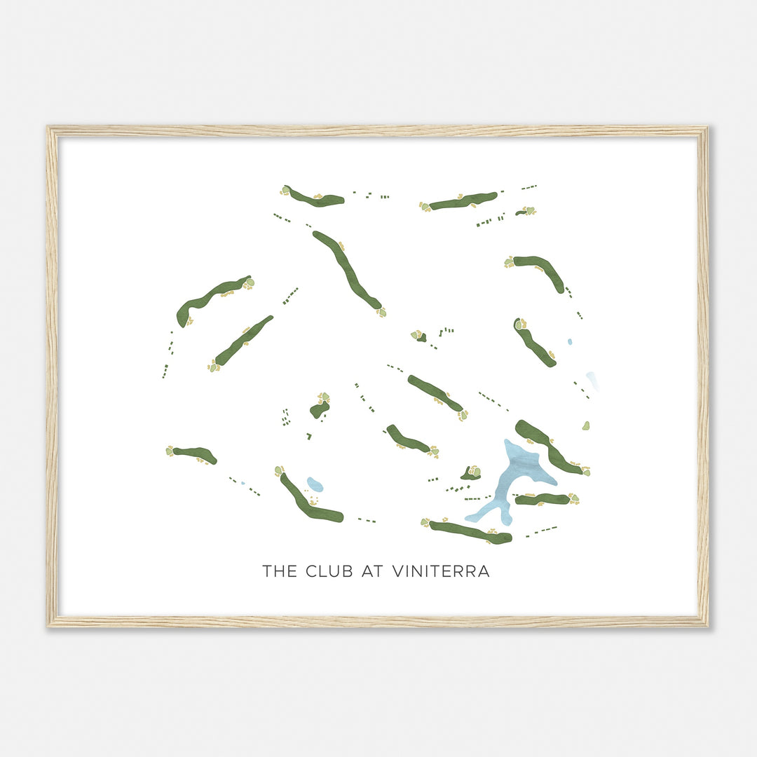 Print of The Club At Viniterra Modern Map