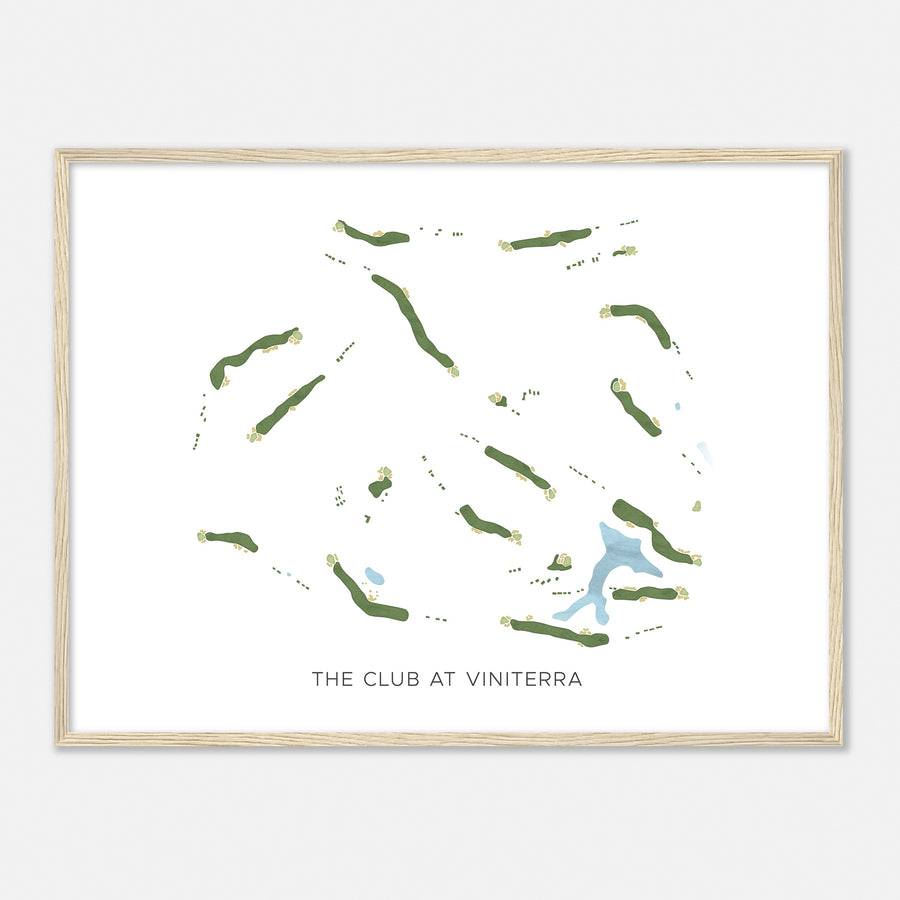 Print of The Club At Viniterra Modern Map