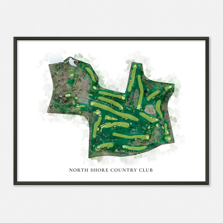 Print of North Shore Country Club Classic Map