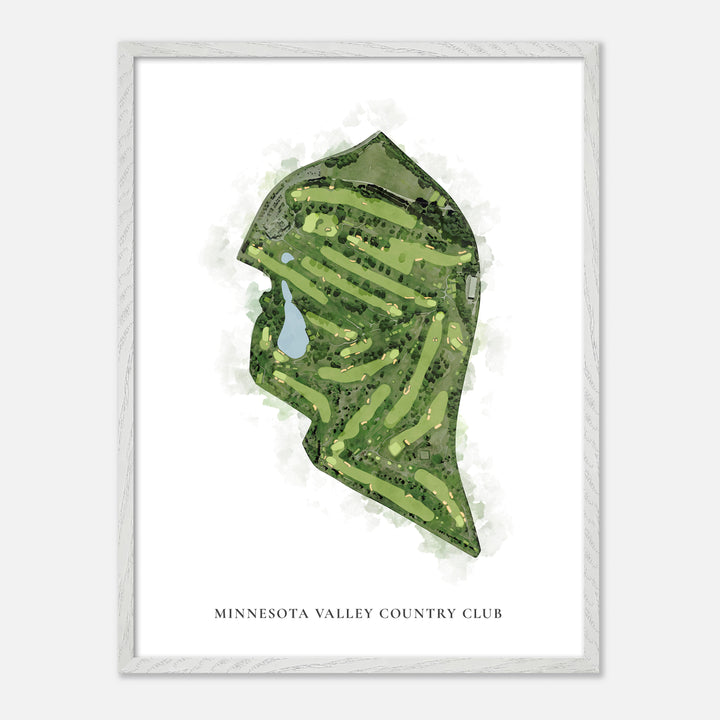 Print of Minnesota Valley Country Club Classic Map