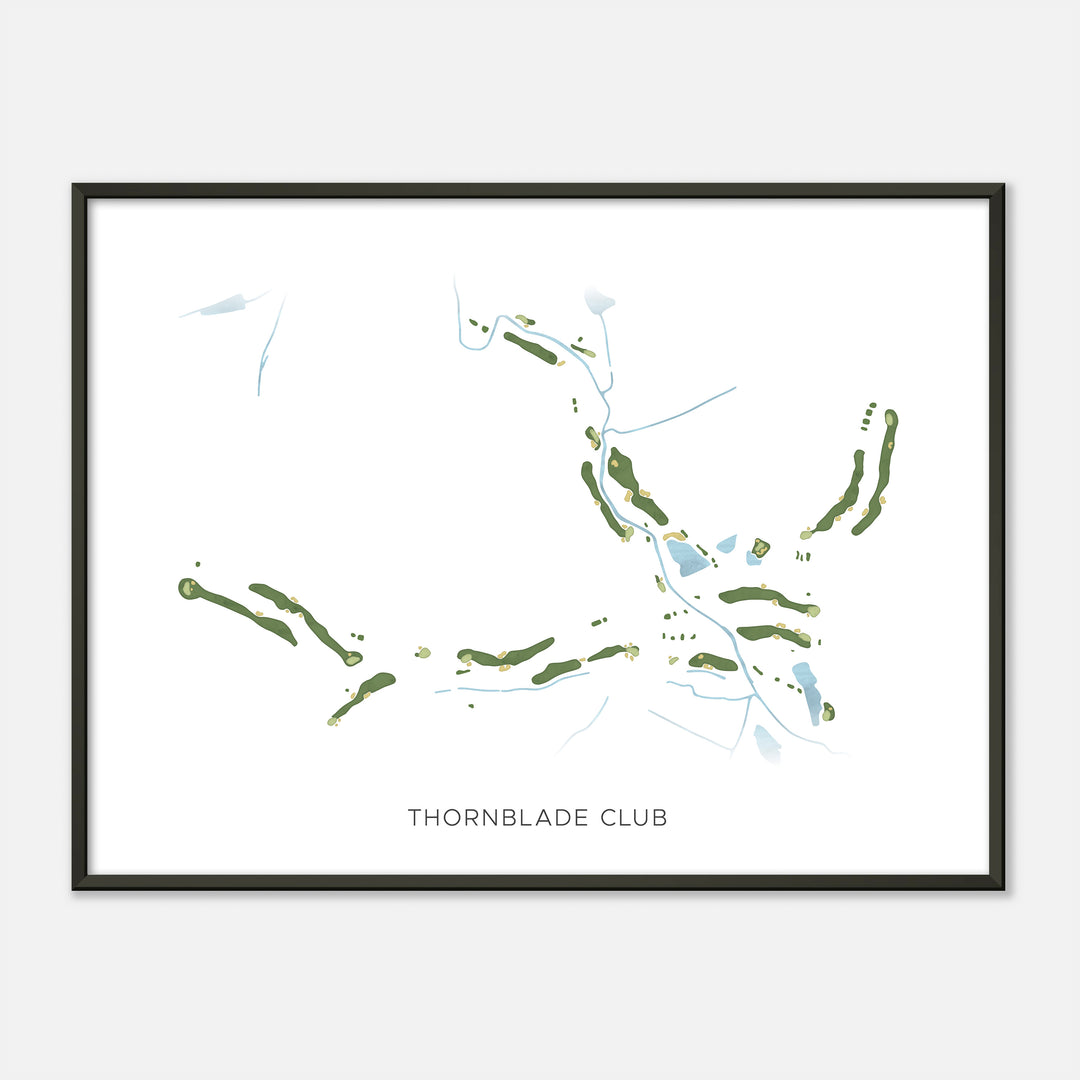Print of Thornblade Club Modern Map