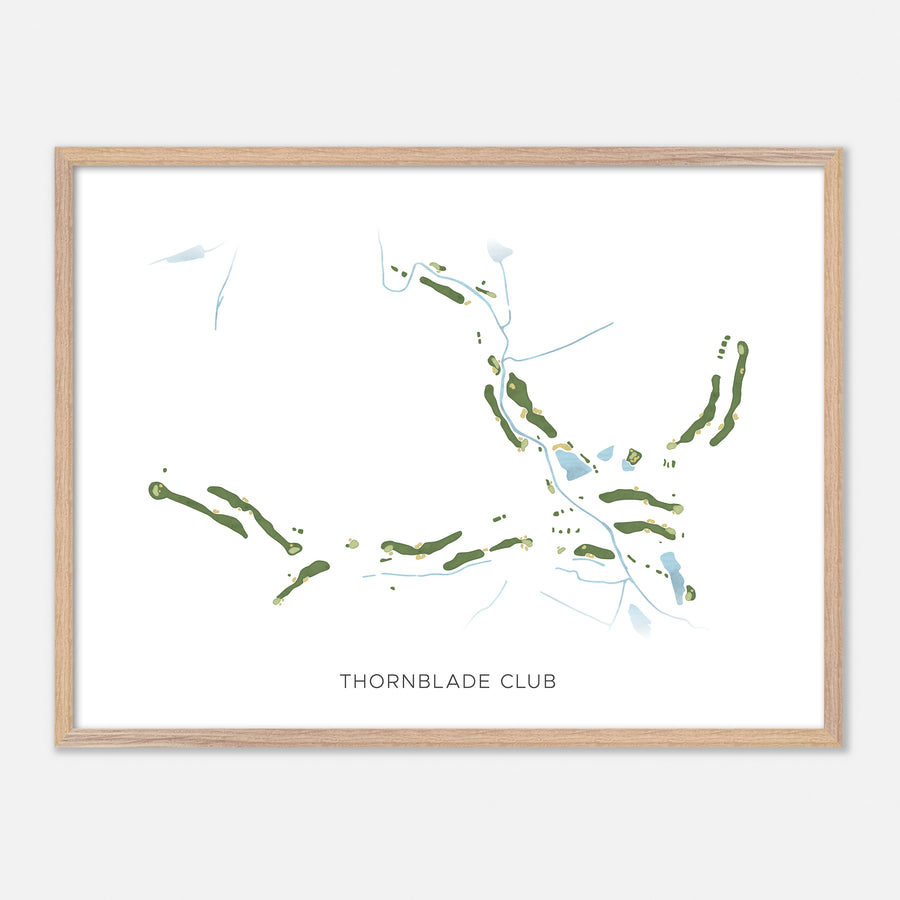 Print of Thornblade Club Modern Map