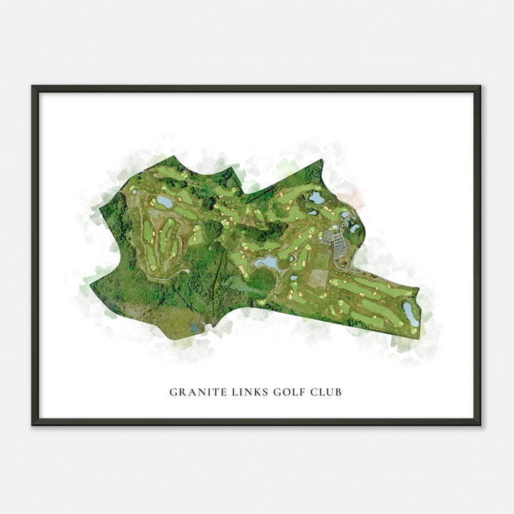 Print of Granite Links Golf Club Classic Map
