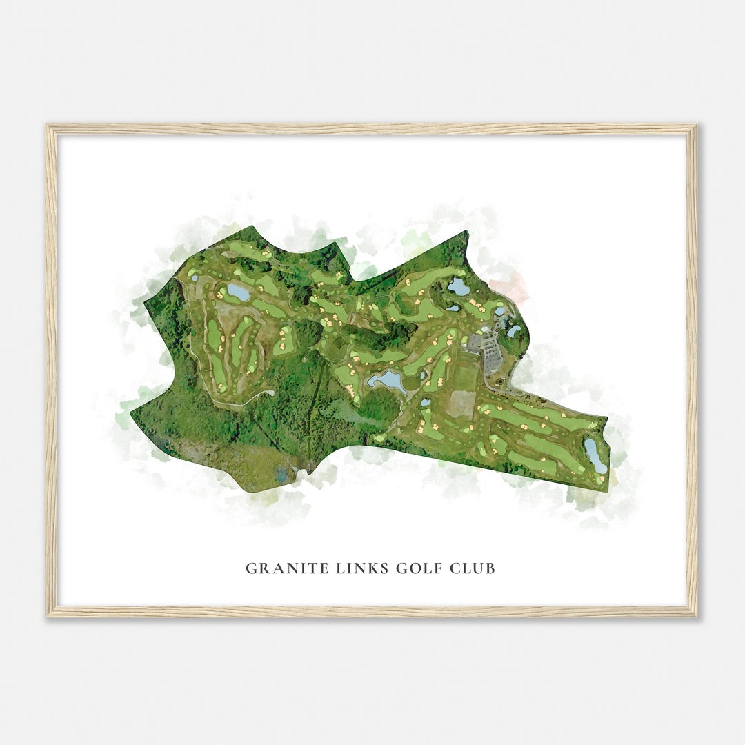 Print of Granite Links Golf Club Classic Map