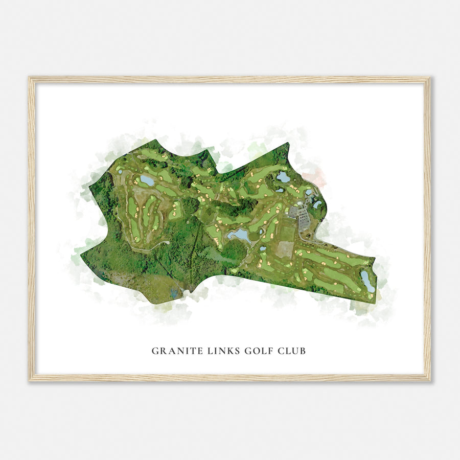 Print of Granite Links Golf Club Classic Map