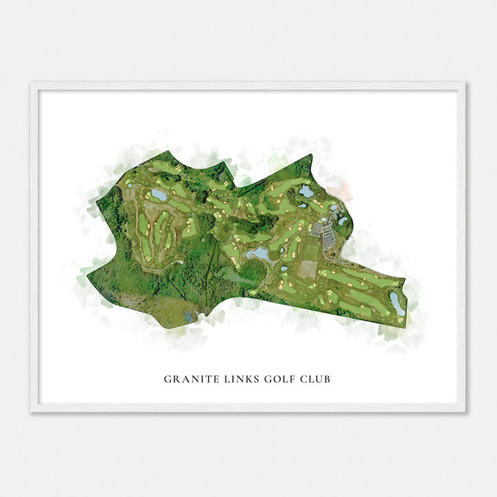 Print of Granite Links Golf Club Classic Map