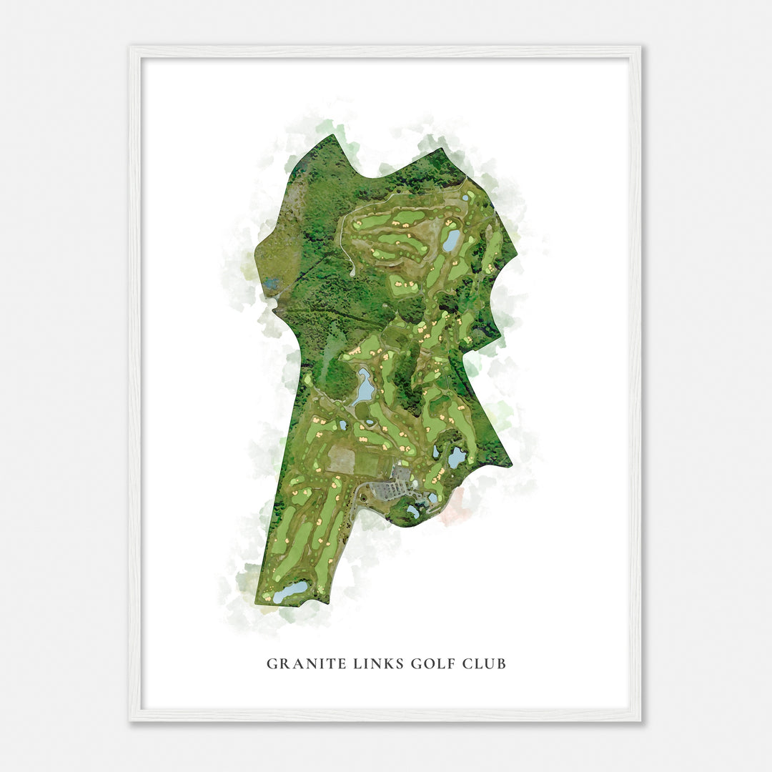 Print of Granite Links Golf Club Classic Map