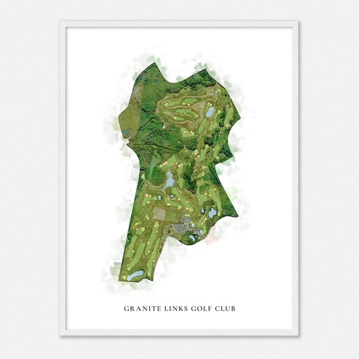 Print of Granite Links Golf Club Classic Map