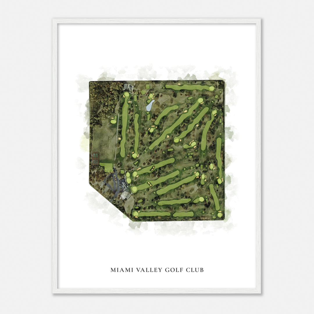 Print of Miami Valley Golf Club Classic Map