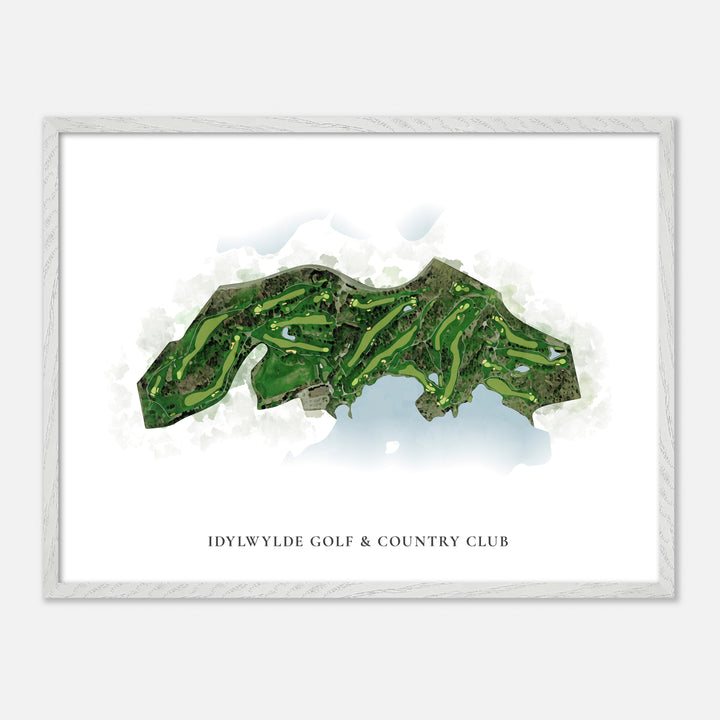 Print of Idylwylde Golf & Country Club Classic Map