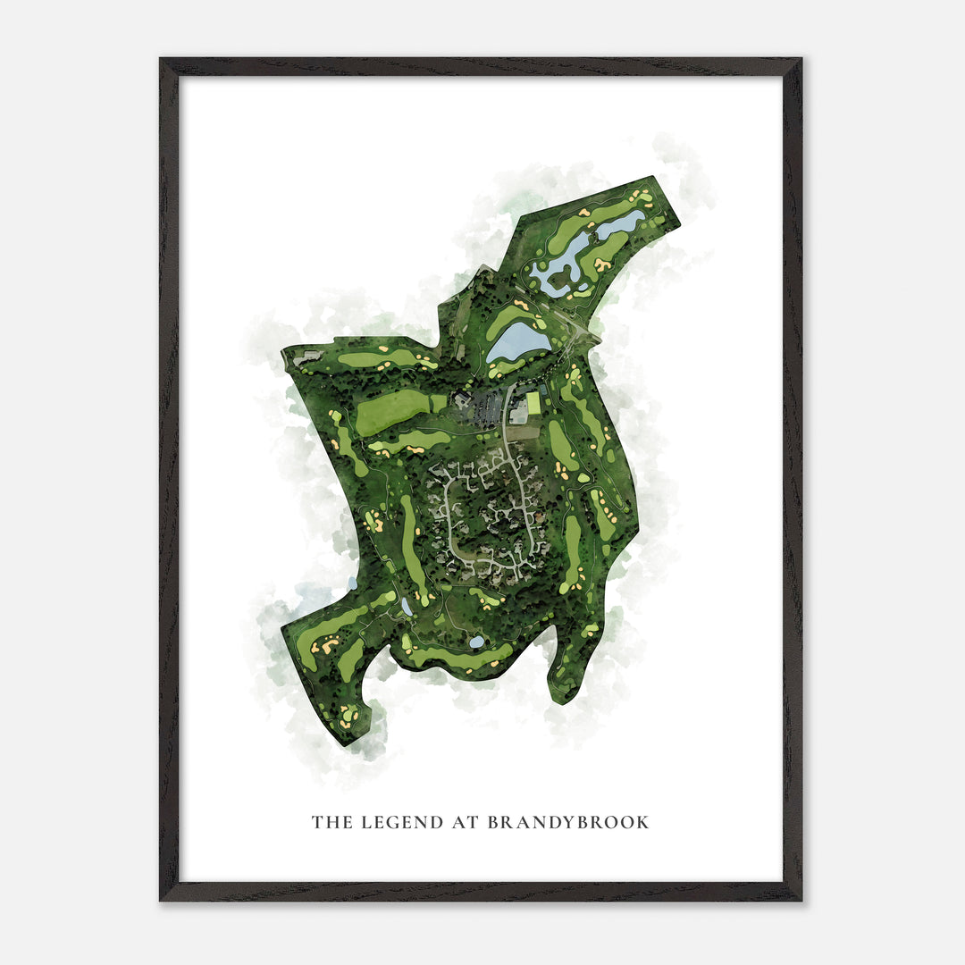 Print of The Legend At Brandybrook Classic Map
