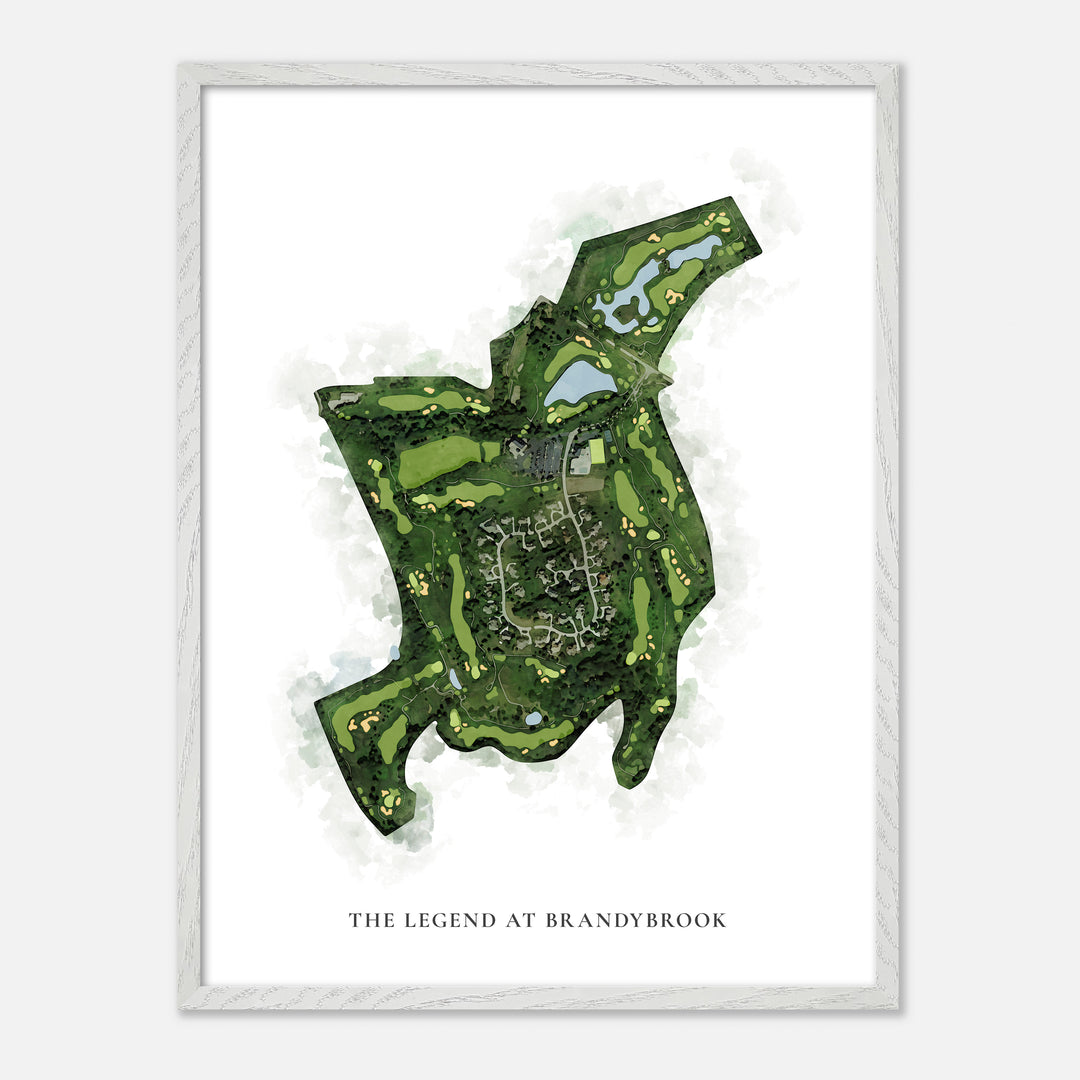 Print of The Legend At Brandybrook Classic Map