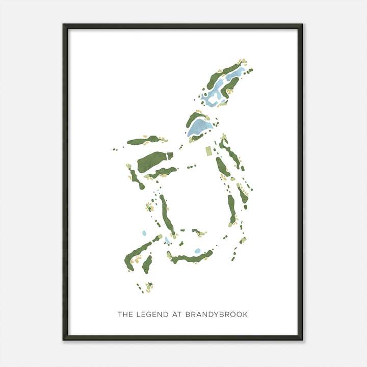 Print of The Legend At Brandybrook Modern Map