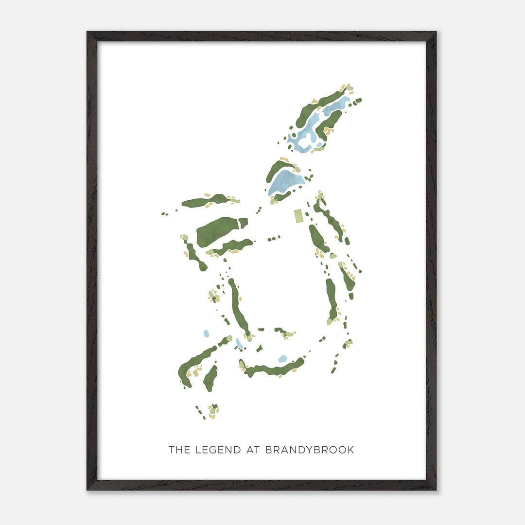 Print of The Legend At Brandybrook Modern Map