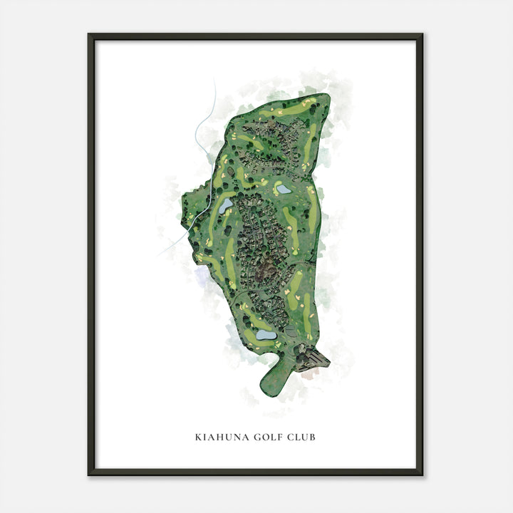 Print of Kiahuna Golf Club Classic Map