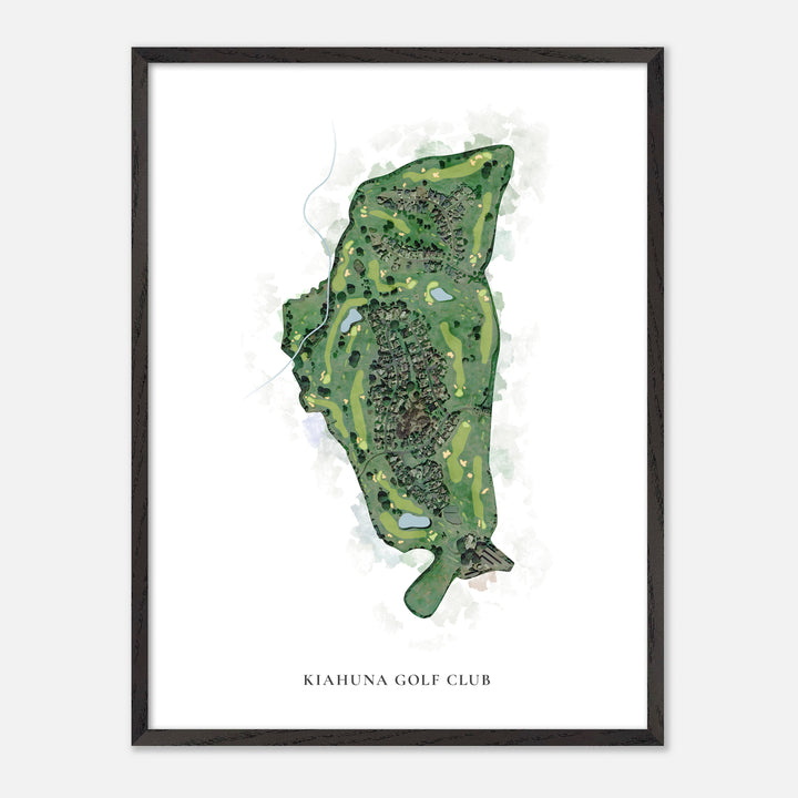 Print of Kiahuna Golf Club Classic Map