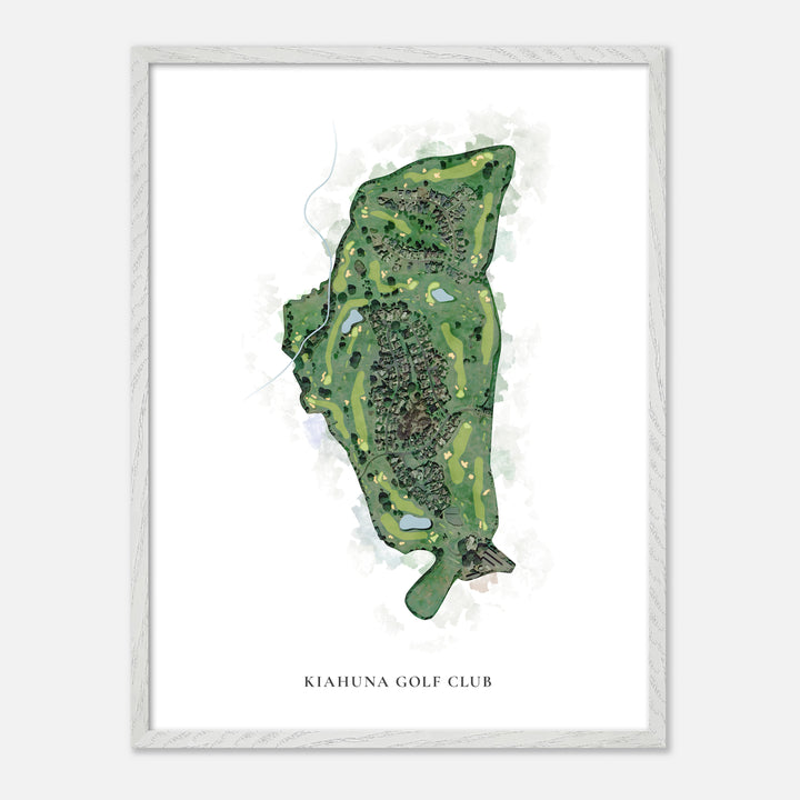 Print of Kiahuna Golf Club Classic Map