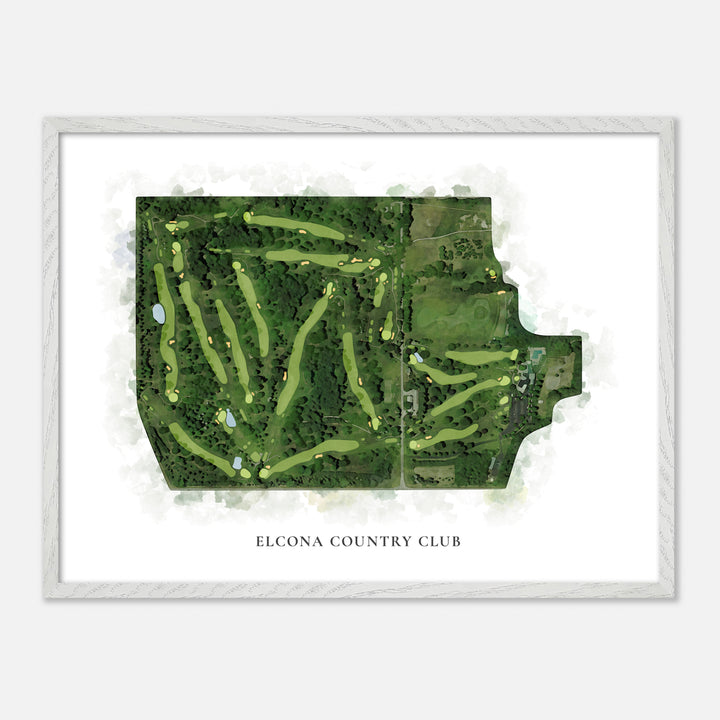 Print of Elcona Country Club Classic Map