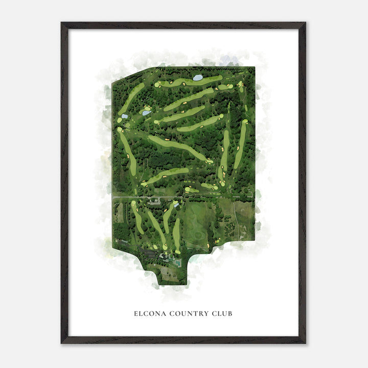 Print of Elcona Country Club Classic Map