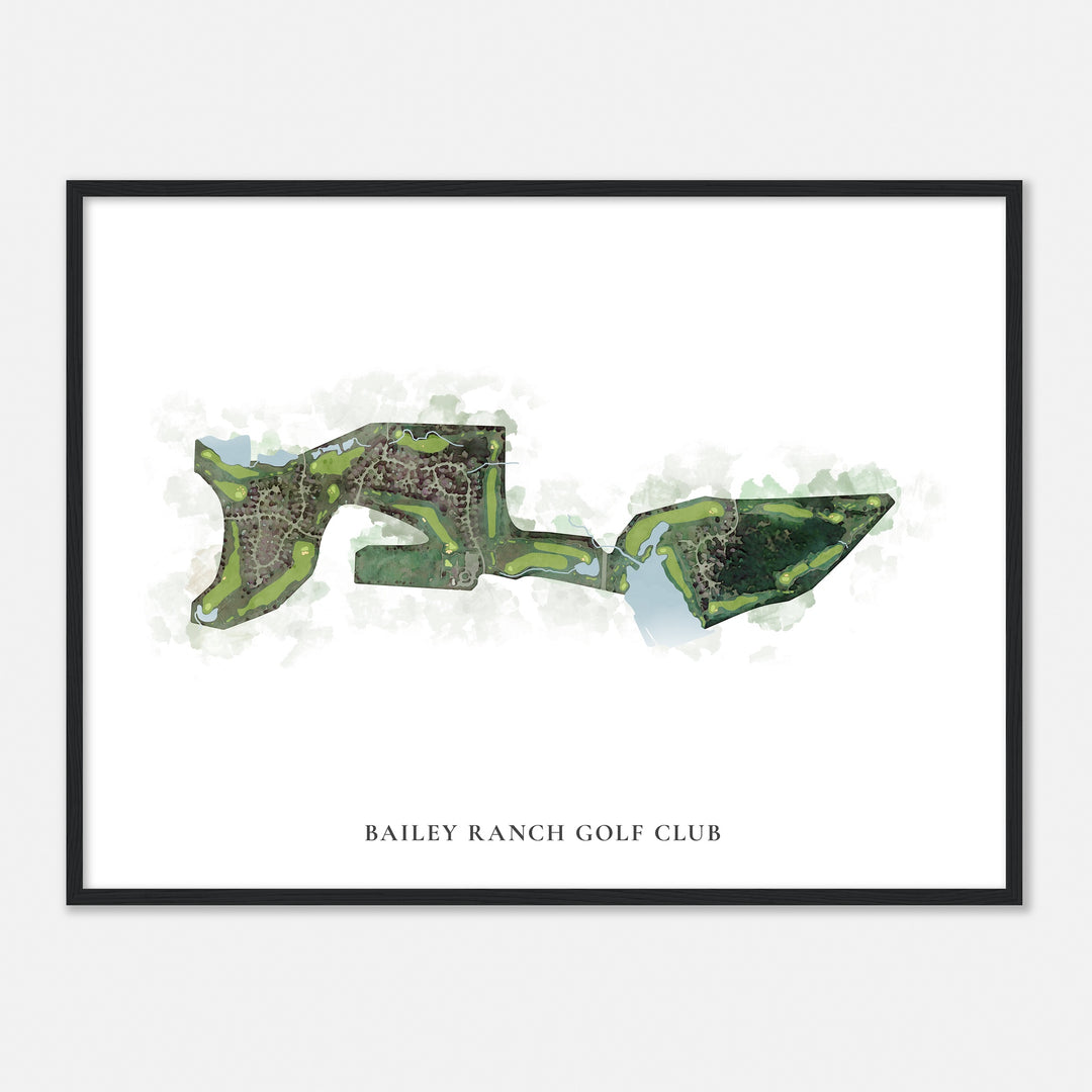 Print of Bailey Ranch Golf Club Classic Map