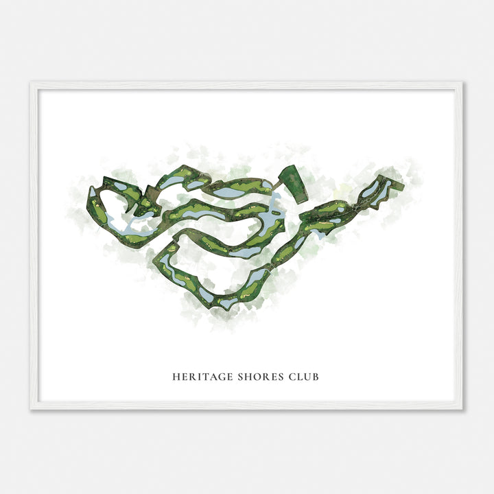 Print of Heritage Shores Club Classic Map