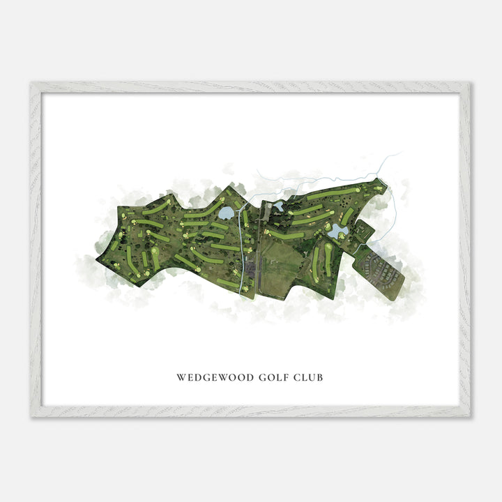 Print of Wedgewood Golf Club Classic Map