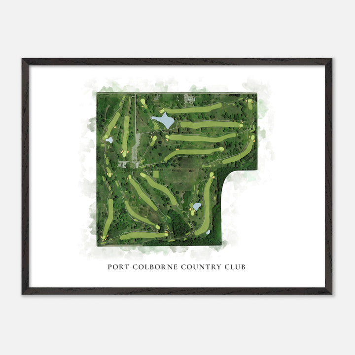 Print of Port Colborne Country Club Classic Map