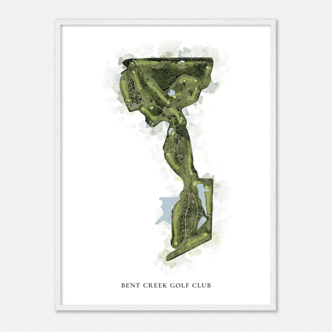 Print of Bent Creek Golf Club Classic Map