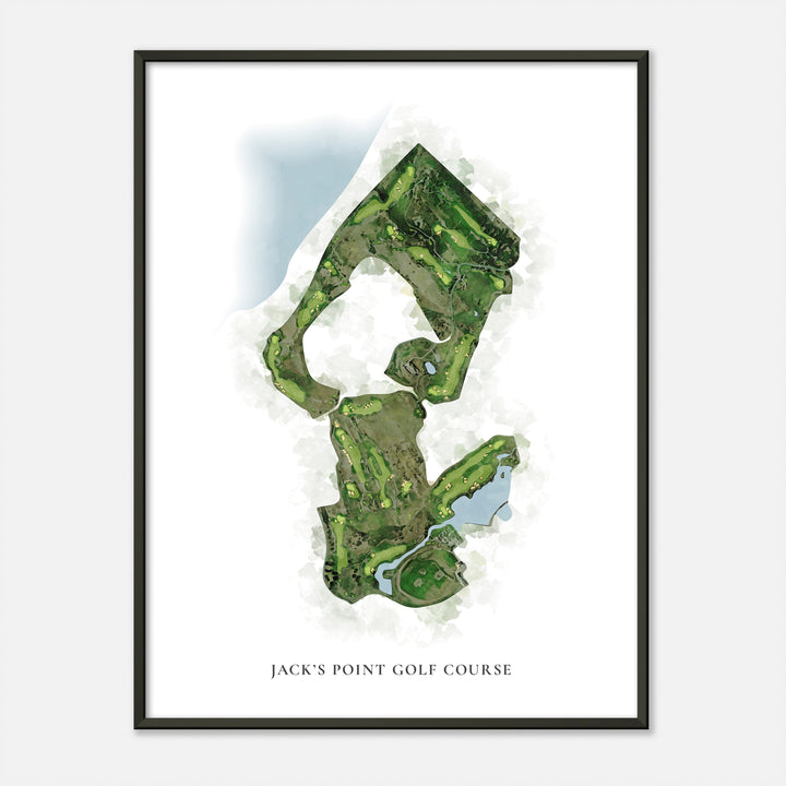 Print of Jack'S Point Golf Course Classic Map