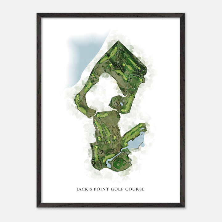 Print of Jack'S Point Golf Course Classic Map