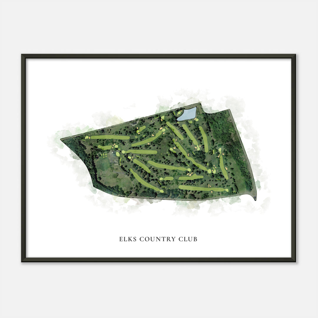 Print of Elks Country Club Classic Map