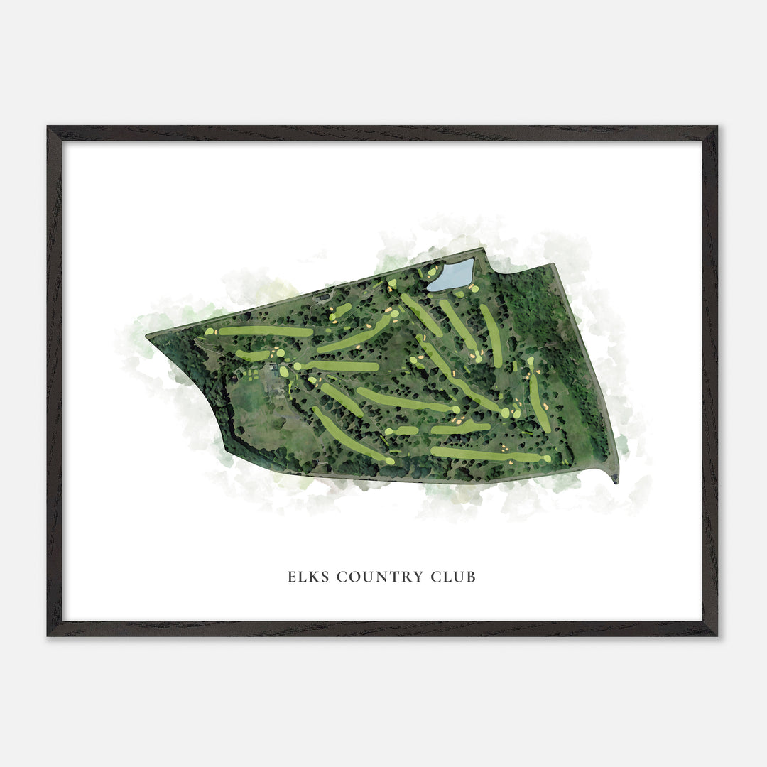 Print of Elks Country Club Classic Map