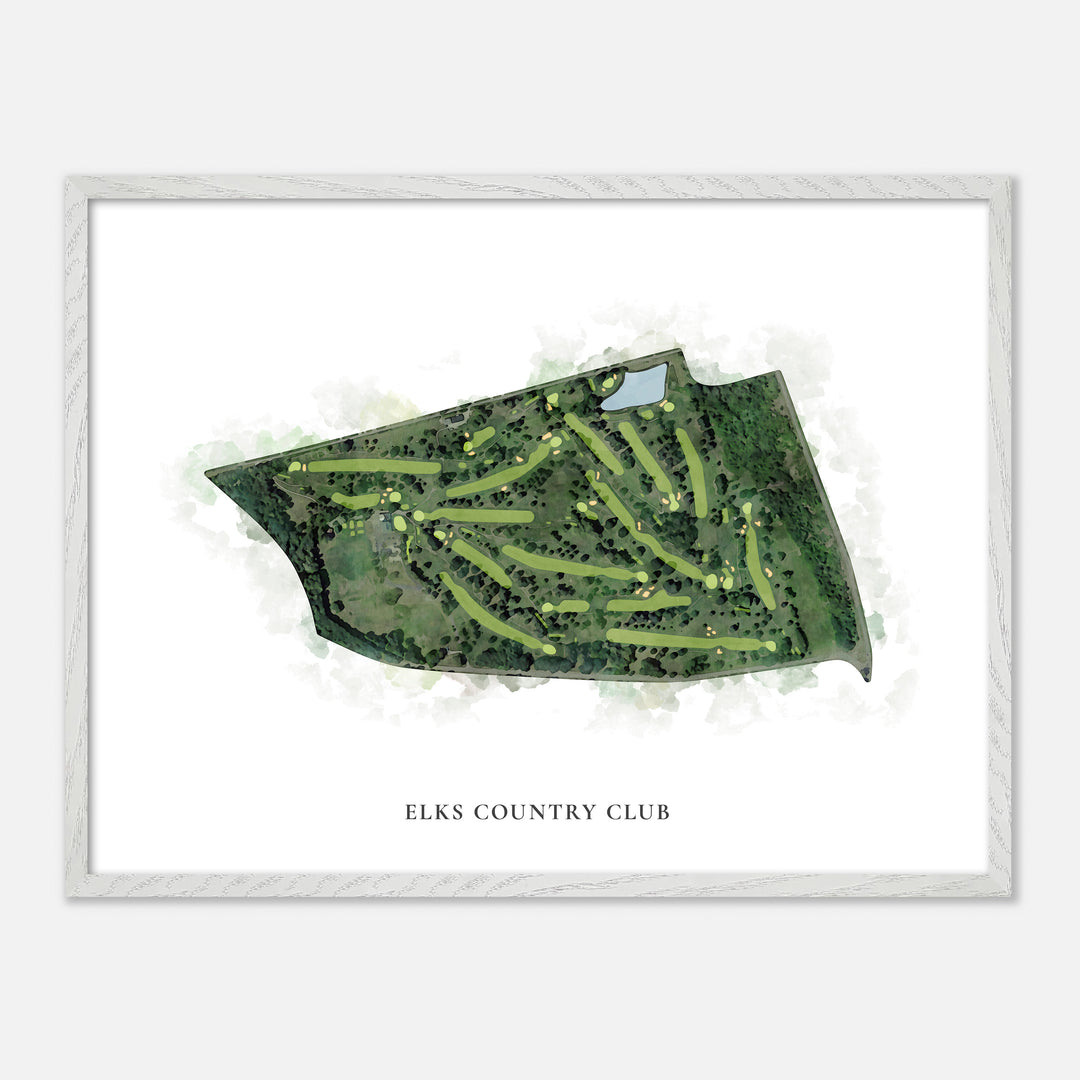 Print of Elks Country Club Classic Map