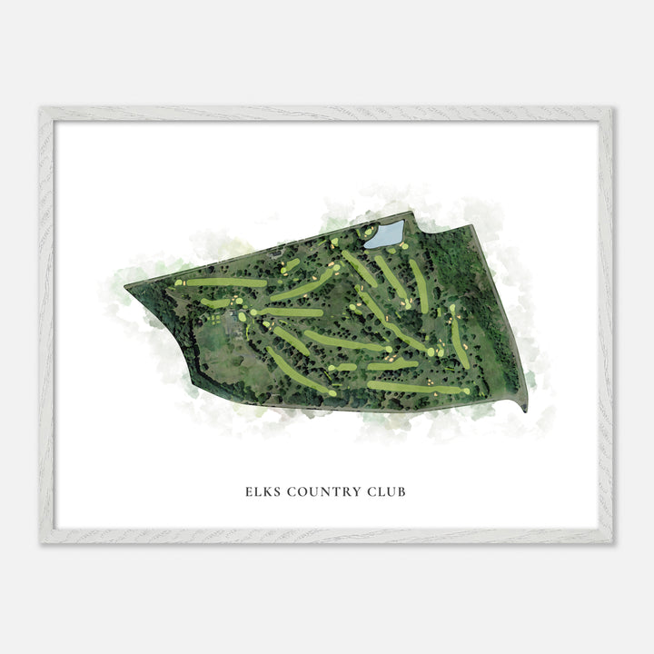 Print of Elks Country Club Classic Map