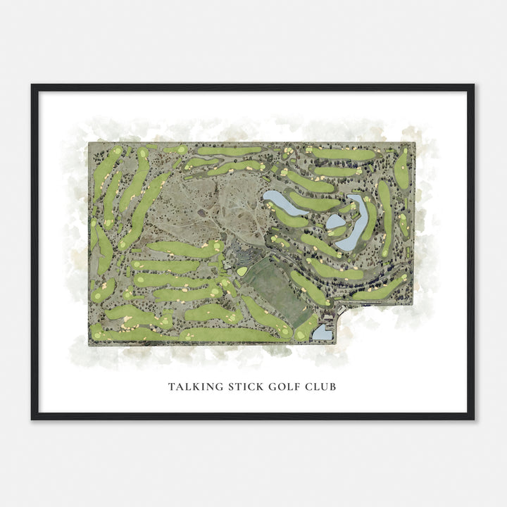 Print of Talking Stick Golf Club Classic Map