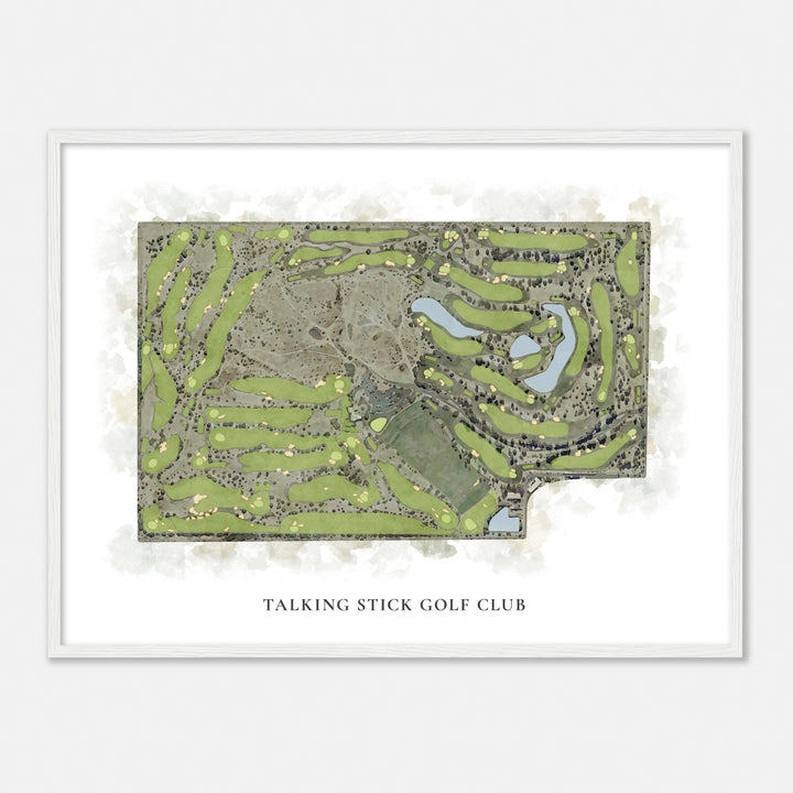 Print of Talking Stick Golf Club Classic Map