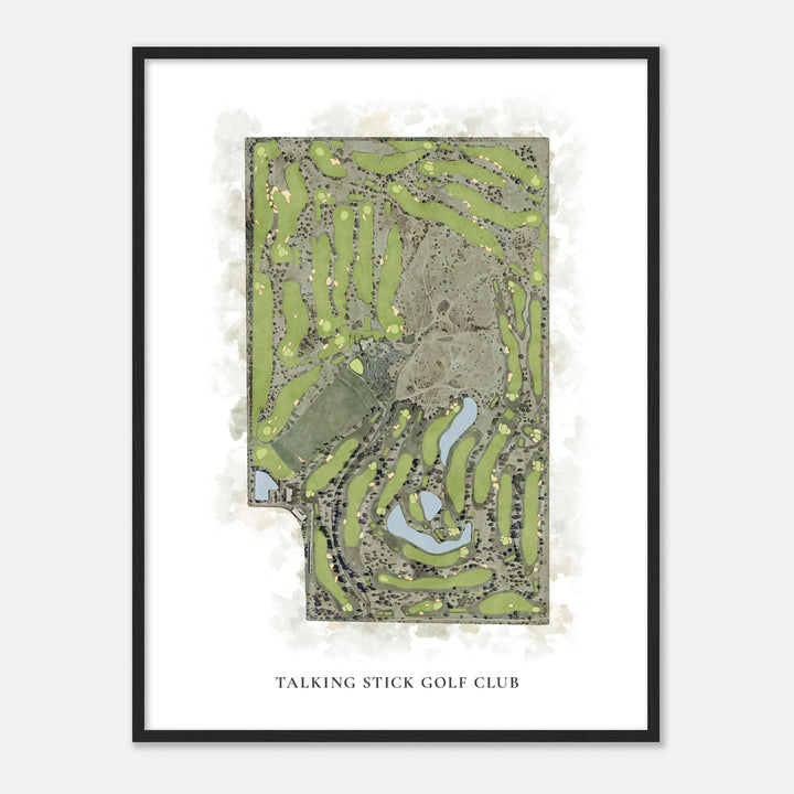 Print of Talking Stick Golf Club Classic Map