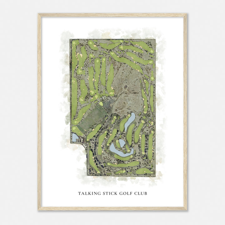 Print of Talking Stick Golf Club Classic Map