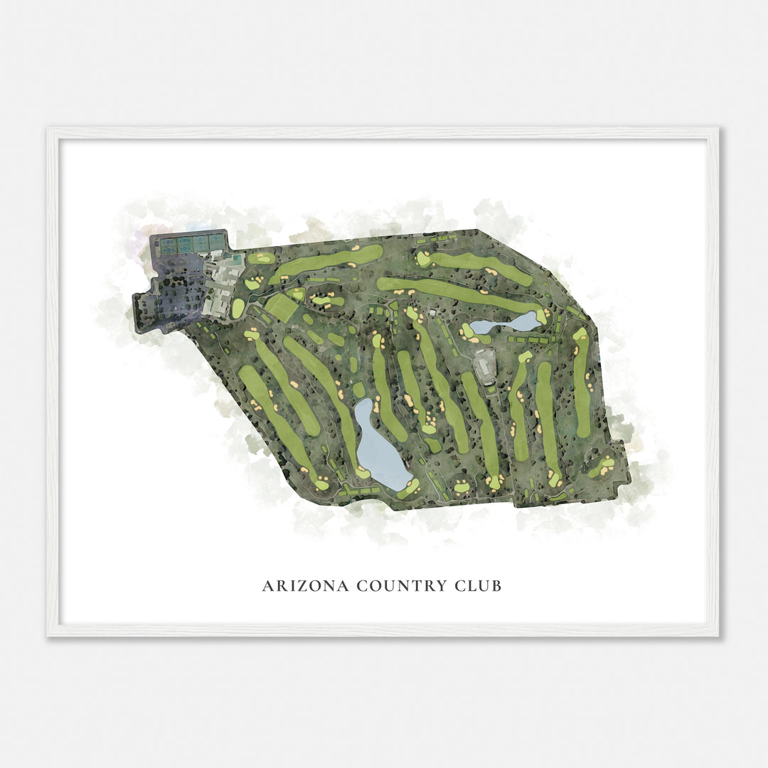 Print of Arizona Country Club Classic Map