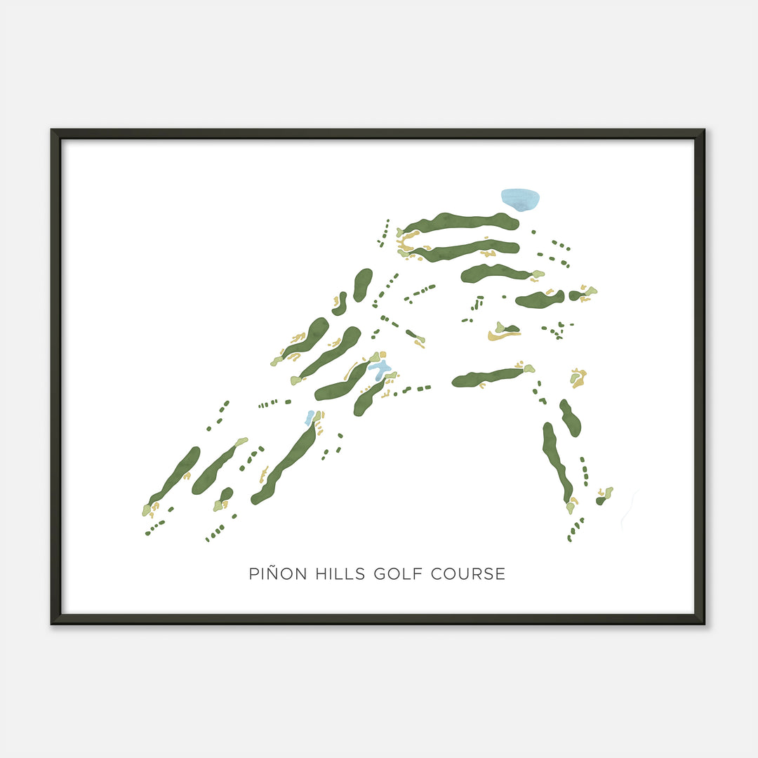 Piñon Hills Golf Course, New Mexico - Modern Map