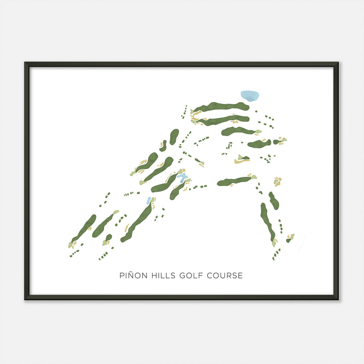 Piñon Hills Golf Course, New Mexico - Modern Map