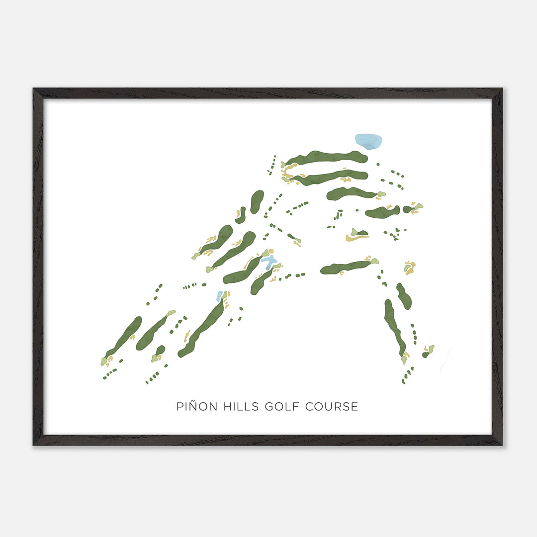 Piñon Hills Golf Course, New Mexico - Modern Map