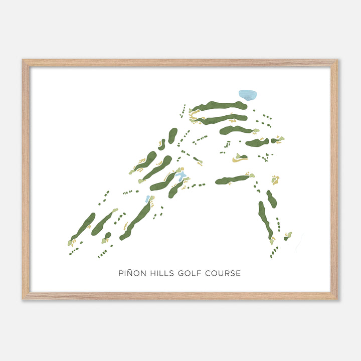 Piñon Hills Golf Course, New Mexico - Modern Map
