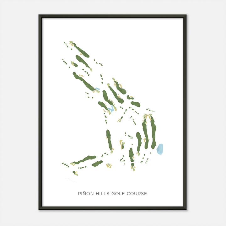 Piñon Hills Golf Course, New Mexico - Modern Map