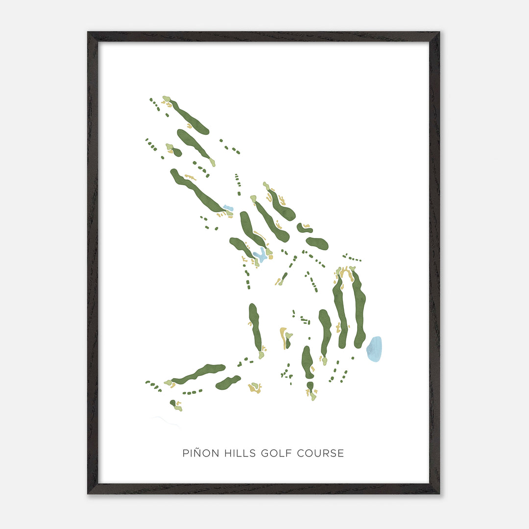 Piñon Hills Golf Course, New Mexico - Modern Map