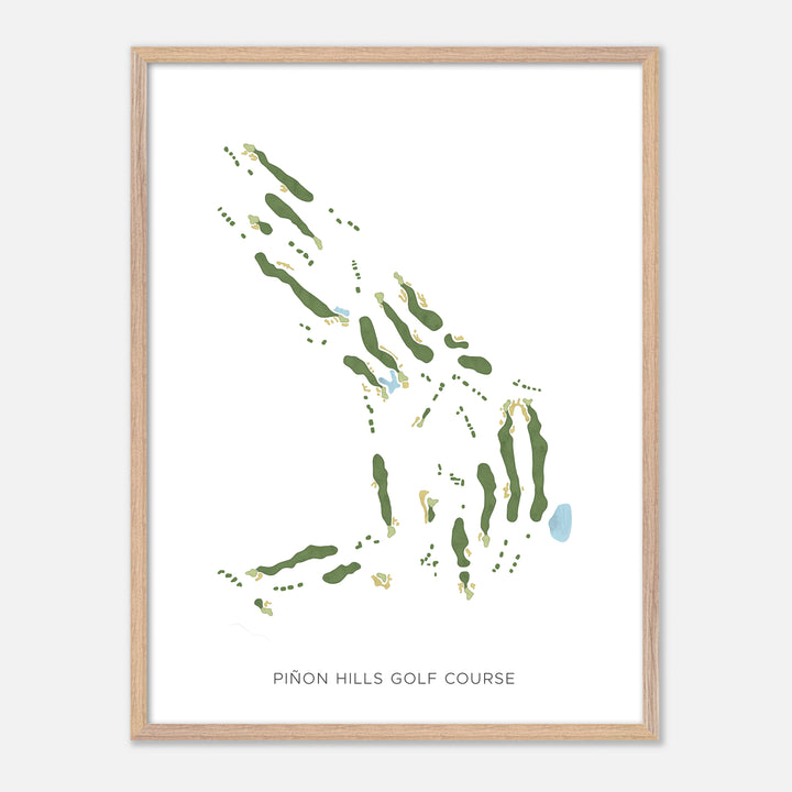 Piñon Hills Golf Course, New Mexico - Modern Map