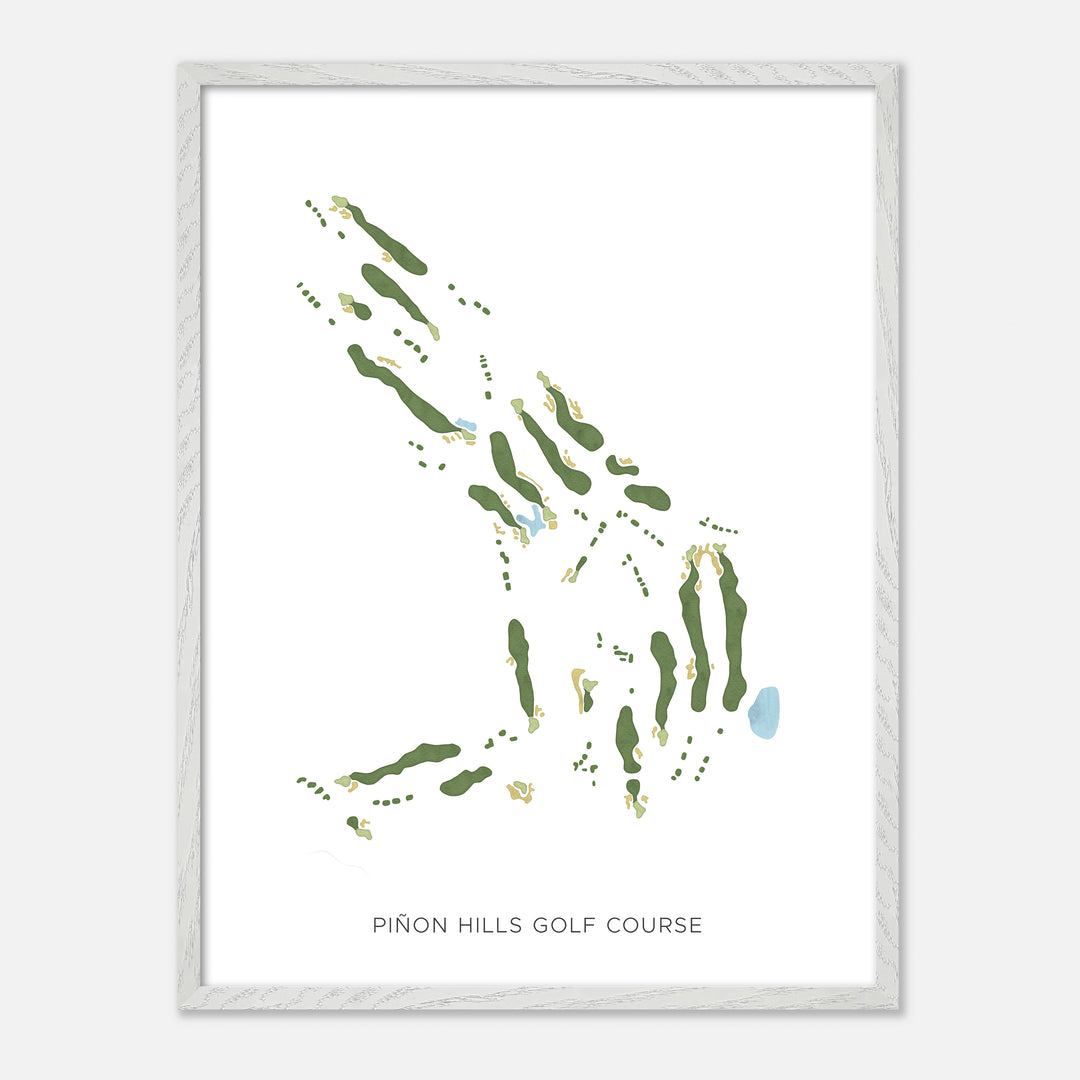 Piñon Hills Golf Course, New Mexico - Modern Map