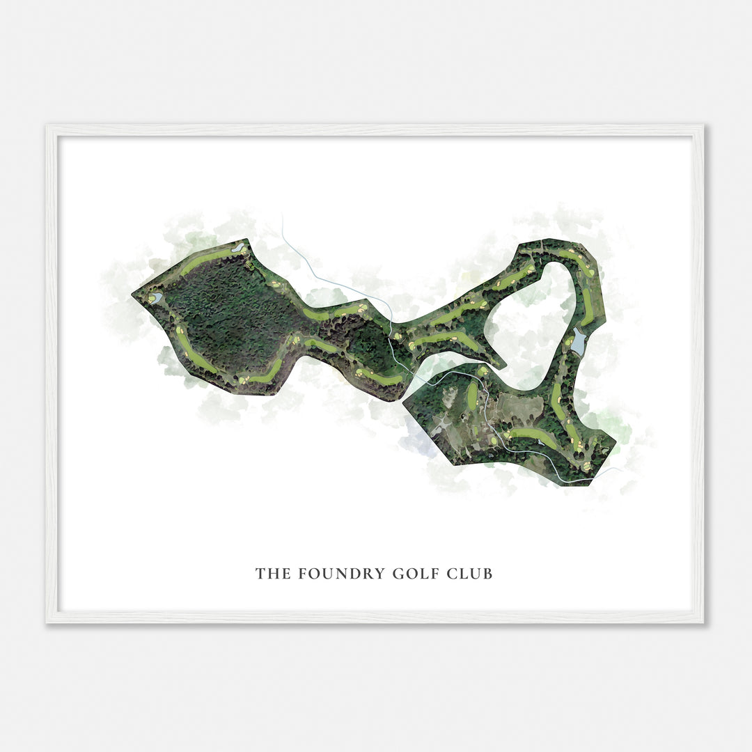 Print of The Foundry Golf Club Classic Map